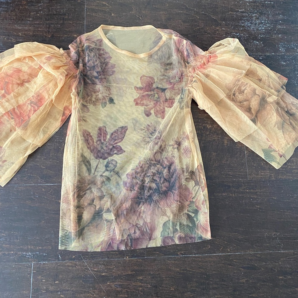 Floral printed blouse | small